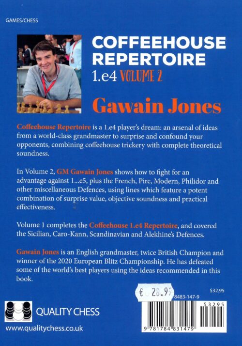 Jones - Coffeehouse Repertoire 1.e4 vol 2