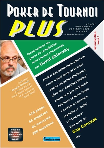 SLANSKY - Poker de tournoi plus