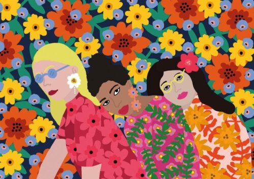 Puzzle 500 pièces - Trois femmes
