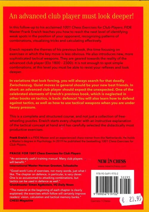 Erwich - 1001 Chess Exercises for advanced club players