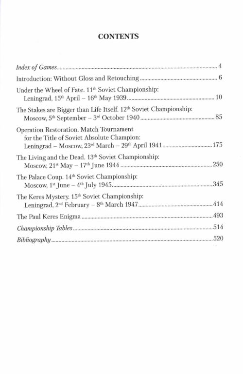 Voronkov - Masterpieces and dramas of the  soviet championships Volume II ( 1938-1947)