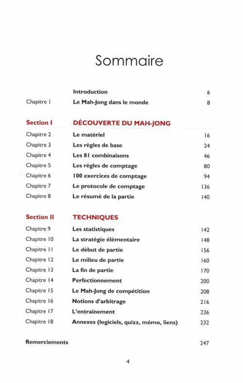 Le Mah-Jong, du loisir à la compétition