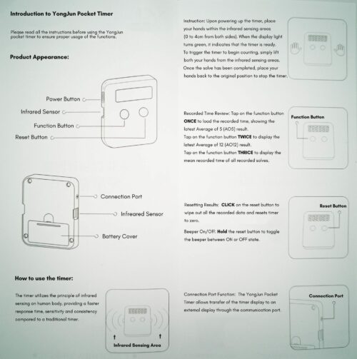 Chrono Portable YJ Gris