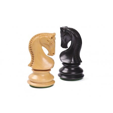 Pièces Russes Staunton Fischer Knight Black