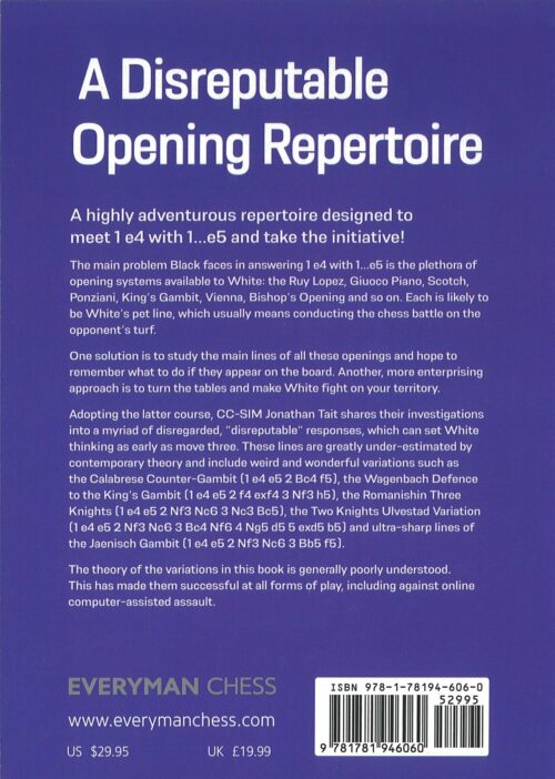 Tait - A Disreputable Opening Repertoire