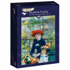 Puzzle 1000 pièces: Les 2 sœurs  sur la terrasse- Auguste Renoir