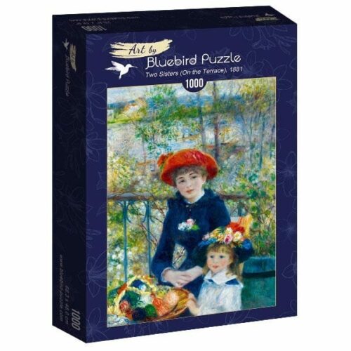 Puzzle 1000 pièces: Les 2 sœurs  sur la terrasse- Auguste Renoir