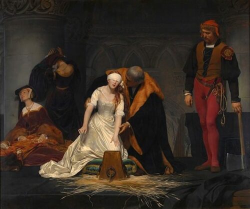 Puzzle 1000 pièces: Le Supplice de Lady Jane Grey - Paul Delaroche