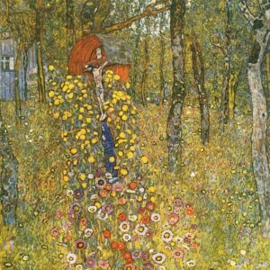 Puzzle 1000 pièces: Jardin au Crucifix -  Gustave Klimt
