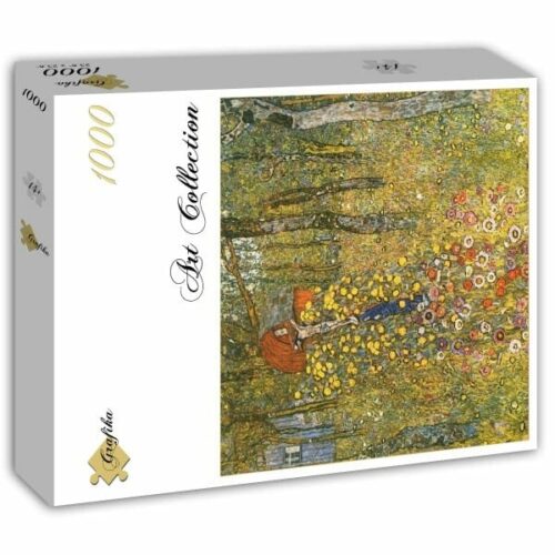 Puzzle 1000 pièces: Jardin au Crucifix -  Gustave Klimt
