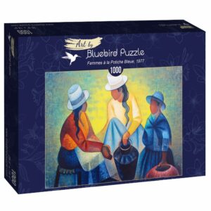 Puzzle 1000 pièces : Femmes à la Potiche Bleue - Louis Toffoli