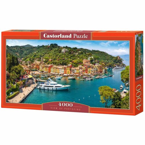 Puzzle 4000 pièces: Vue de Portofino
