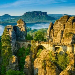 Puzzle 500 pièces: Le pont de la Bastei