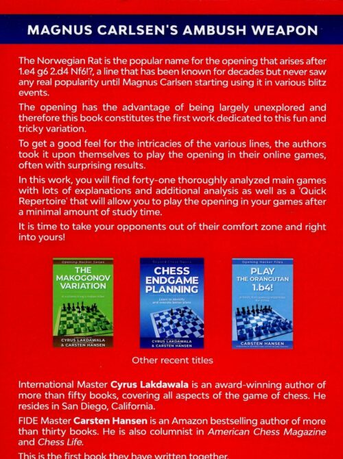 Lakdawala, Hansen - Magnus Carlsen's Norwegian Rat