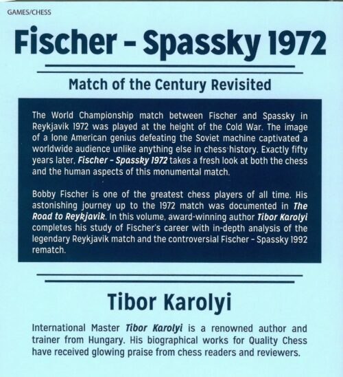 Karolyi - Fischer/ Spassky 1972