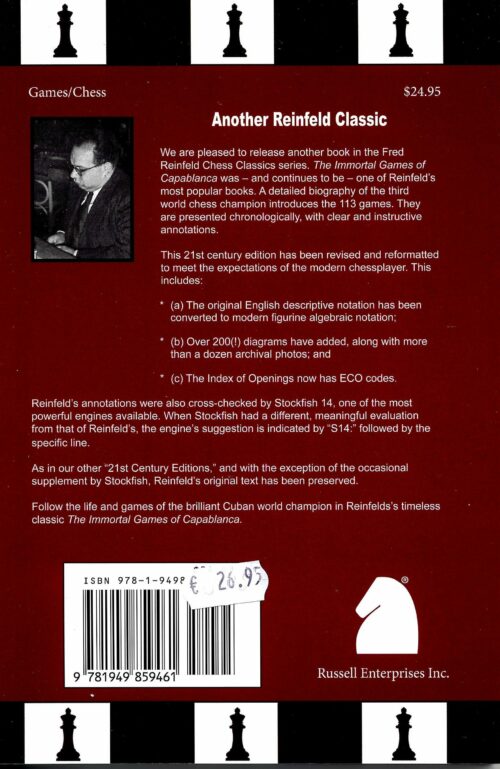Reinfeld - The Immortal Games of Capablanca