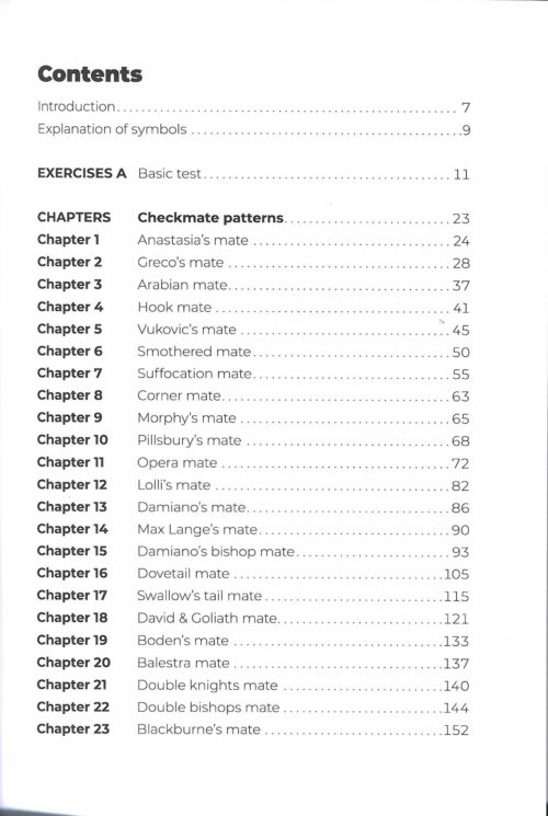 Mesotten - The Checkmate Patterns Manual
