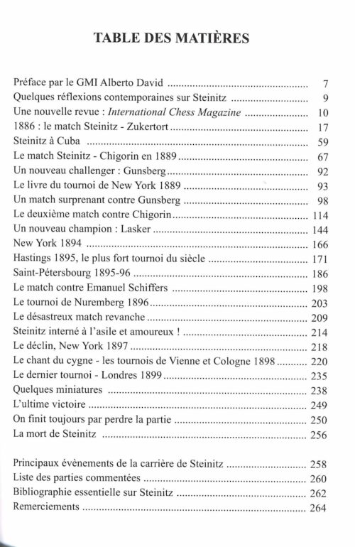 Bertola - Wilhelm Steinitz Tome 2