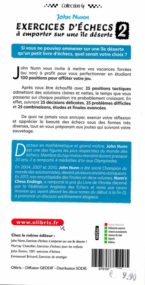 Nunn - 100 positions pour affûter votre jeu Tome 2
