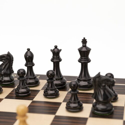 Pièces d'échecs Supreme Staunton Ebonisé
