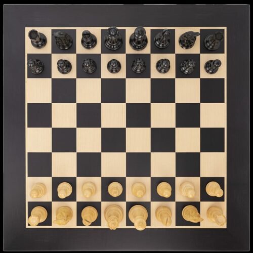 Pièces Spassky Design Ebonised