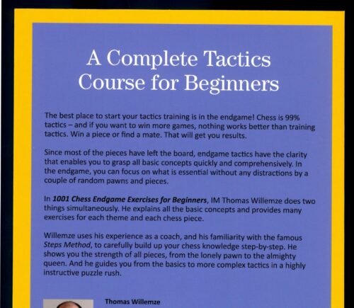 Willemze - 1001 chess endgame exercices for beginners