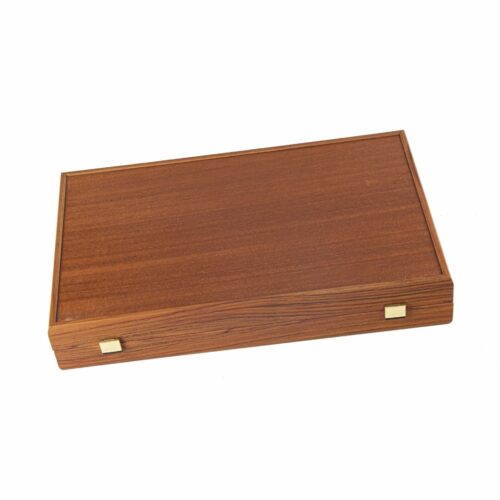 Backgammon en acajou et chêne noir
