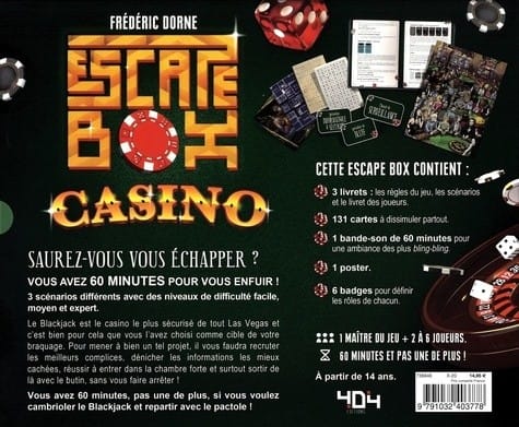 Escape Box : Casino