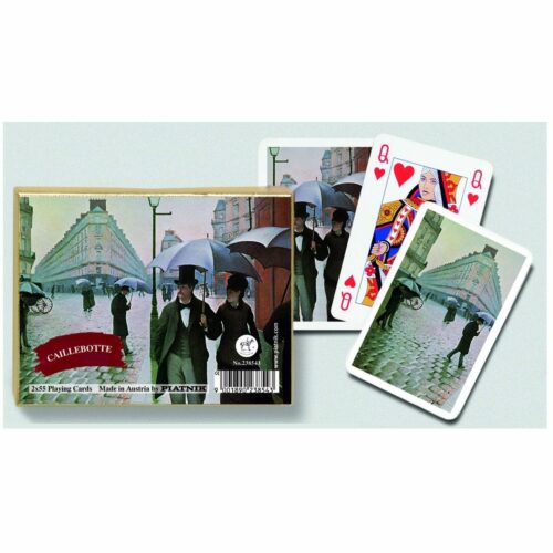 Coffret caillebote 2 x 55 cartes à jouer