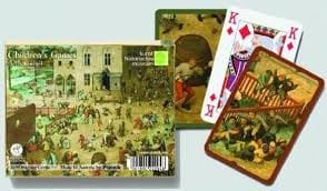 Coffret Bruegel Children&#039;s game 2 x 55 cartes à jouer