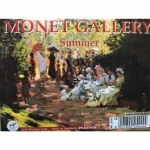 Coffret Monet Summer 2 x 55 cartes à jouer
