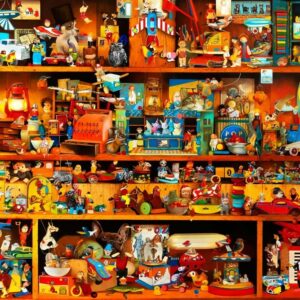 Puzzle 4000 pièces - Conte de jouets