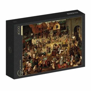 Puzzle 4000 pièces - Brueghel - Le combat entre Carnaval et Carême