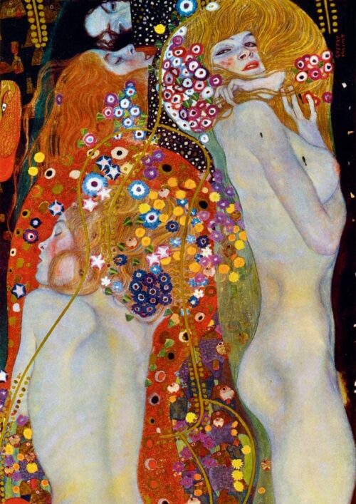Puzzle 1000 pièces -  Klimt - Serpent d'eau II