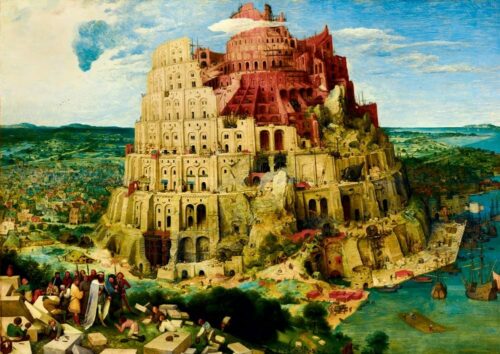 Puzzle 2000 pièces - Bruegel - La tour de Babel