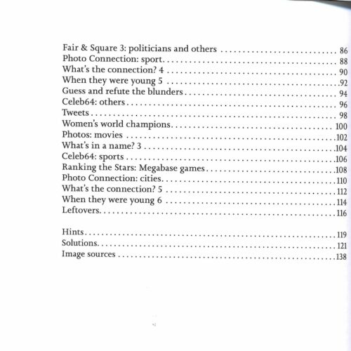 Reinderman - The Chess Pub quiz  puzzle book
