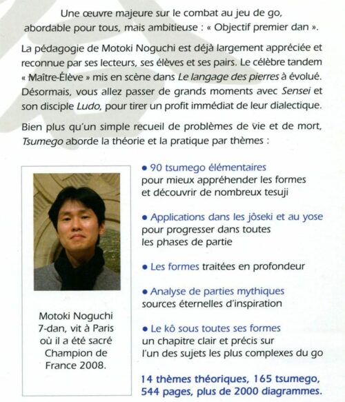 NOGUSHI - Tsumego, L'art du combat au jeu de go  3éme édition