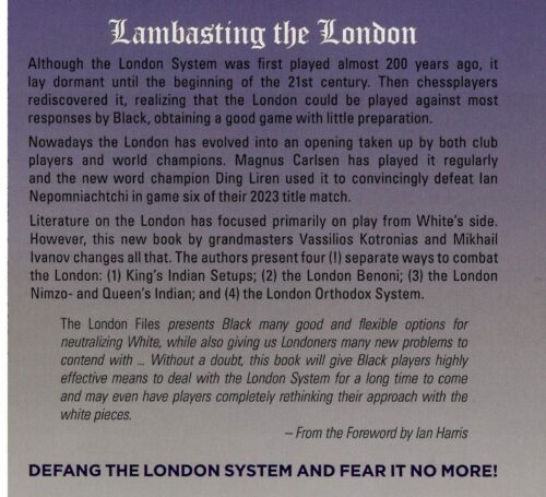 Kotronias/Ivanov - The london files (defanging the london system)