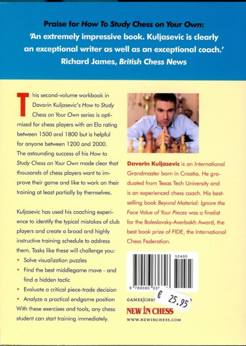 Kuljasevic - The How to study chess on your own workbook (1500-1800 Elo)
