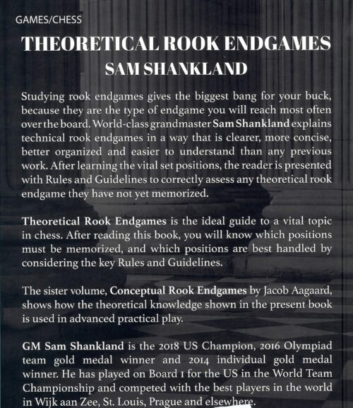 Shankland - Theoretical Rook Endgames