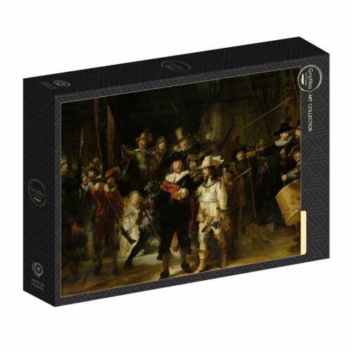 Puzzle 1000 pièces : Ronde de nuit - Rembrandt