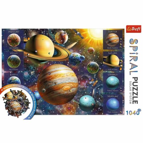Puzzle 1000 pièces : Système solaire
