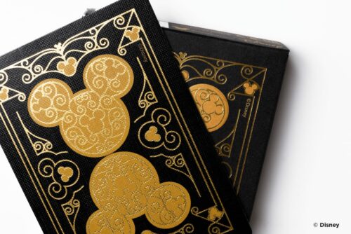 Cartes Bicycle Mickey Black/Gold