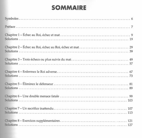Edouard - Le calcul aux échecs à la portée de tous Niveau 1 - Echec et Mat!