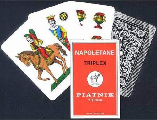 Cartes Napolitaine Scopa - 40 cartes