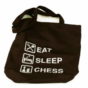 Sac &quot;Eat Sleep Chess&quot;