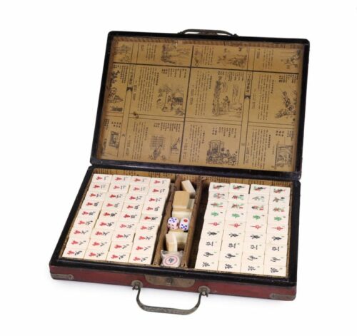 Mah-jong coffret vintage