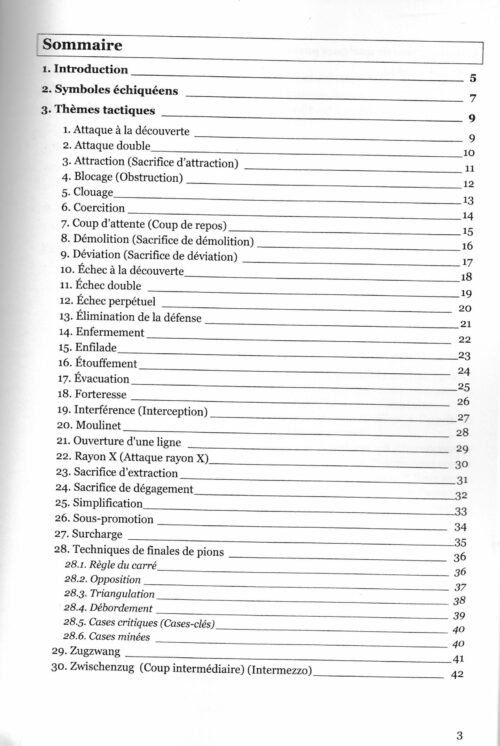 Thiteca - Exercices de tactique (combinaisons - études - finales - mats) du niveau débutant à expert