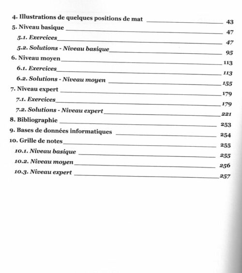 Thiteca - Exercices de tactique (combinaisons - études - finales - mats) du niveau débutant à expert