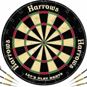 Cible Harrows + 2 sets de fléchettes